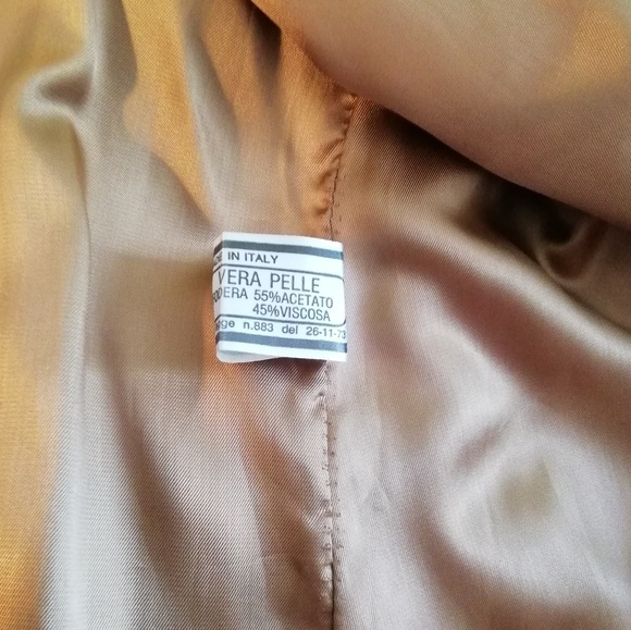 Vera Pelle leather Jacket size M - Picture 3 of 5